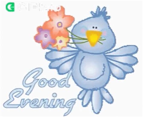 Good Evening Gifkaro GIF - Good Evening Gifkaro Flying Bird - Discover & Share GIFs