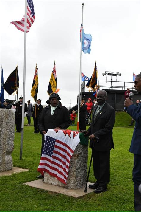 Flag presentation by US Air Force at Wings Over Carew event – The ...