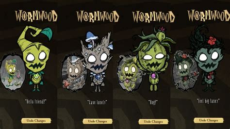 Wormwood e suas 3 Skins + 4 Transformações Espetaculares do Wormwood - YouTube