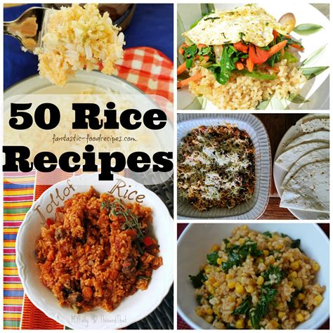 50 Rice Recipes - Fantastic-Food Recipes