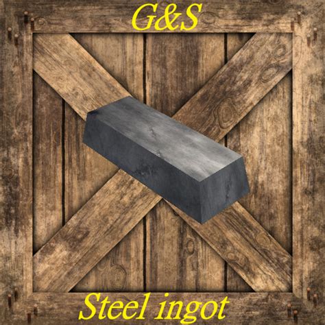 Second Life Marketplace - G&S Steel ingot texture(CMT)