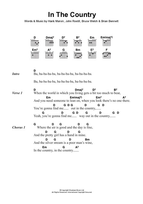 Guitar Chords Country Guitar Online