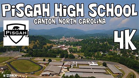 Pisgah High School 4K / Canton, NC (DJI Mavic Air 2 Drone Footage) Home of the Black Bears ...