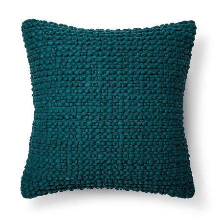 Throw Pillow Teal Textured Blue - Threshold : Target | Teal throw ...