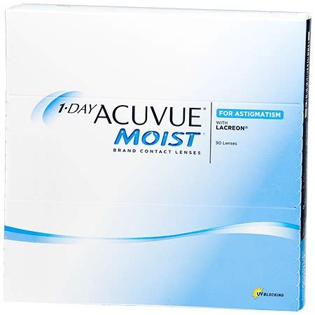 1 Day ACUVUE MOIST for Astigmatism - Better Specs London