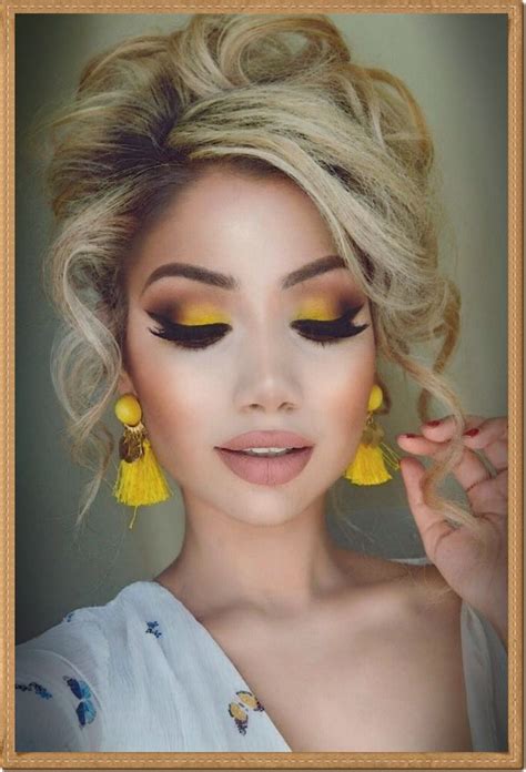 Make-up 3474545149325 | Yellow makeup, Homecoming makeup, Gorgeous makeup