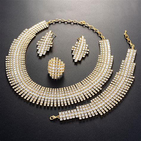 Luxury Gold Plated 4 Piece Jewelry Set from Editor Picks