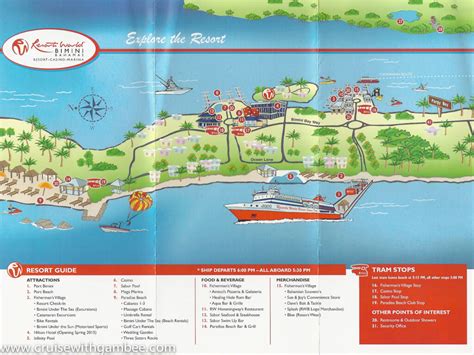 Bimini SuperFast Island Map – cruise with gambee