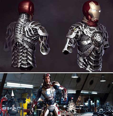 'Iron Man 3' VFX artists on the Mark 42 suit design | Iron man suit, Iron man armor, Iron man