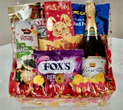 Chinese New Year Cny Hamper 2023, Food & Drinks, Gift Baskets & Hampers on Carousell