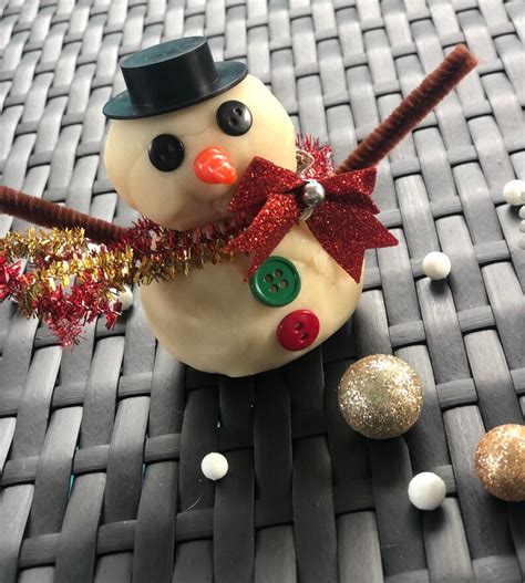 Snowman Playdough Kit Winter Sensory Kit Kid Christmas | Etsy
