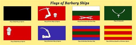 The different flags of Algeria before the french invasion. : r/arabs