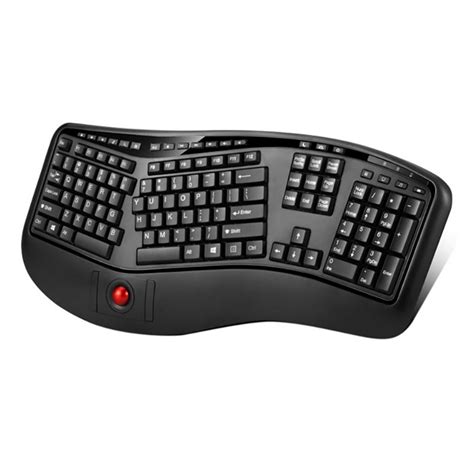 Adesso Wireless TruForm Media 3500 Ergonomic Split Keyboard with ...