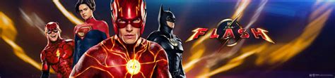 The Flash: Revelado incrível banner com a 'Liga da Justiça' do filme - Legado da DC