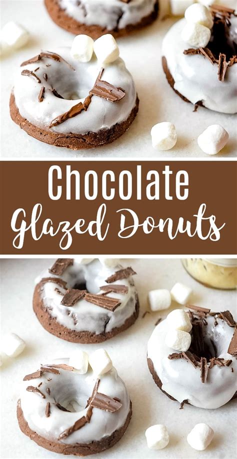 Homemade Chocolate Glazed Donuts Recipe