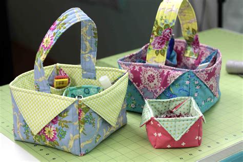 Fabric Box & Basket - DIY Sewing Tutorial | Fabric easter basket, Fabric basket tutorial, Fabric ...