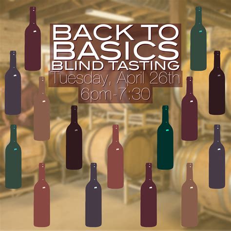 Back to Basics: Blind Tasting | Left Foot Charley