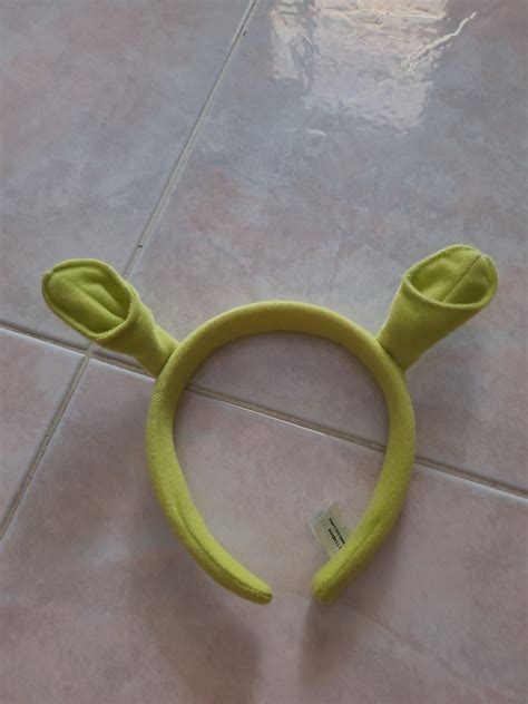 Shrek ears headband, Women's Fashion, Watches & Accessories, Hair ...