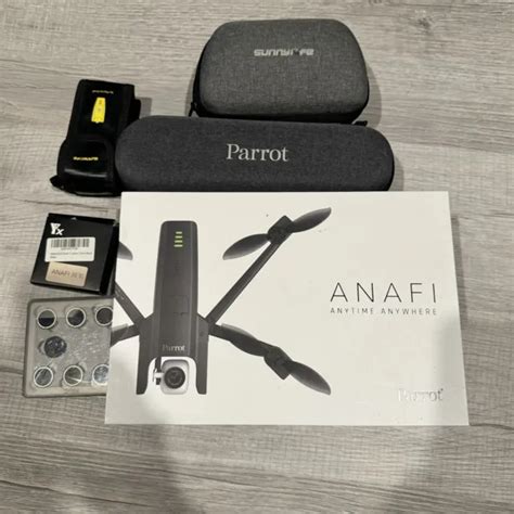 PARROT ANAFI DRONE Drone with 4K HDR Camera NIB With Accessories $10.00 - PicClick