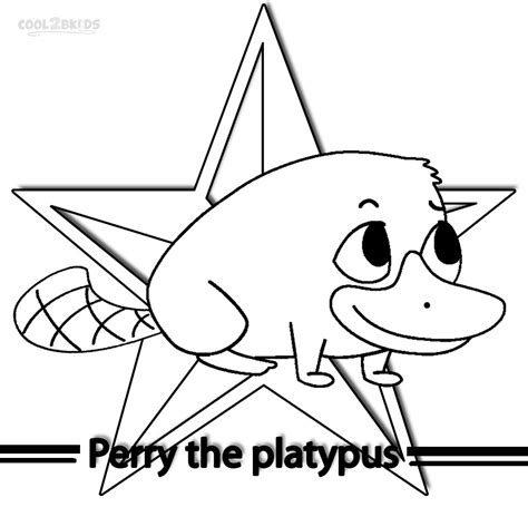 Printable Perry the Platypus Coloring Pages For Kids | Cool2bKids