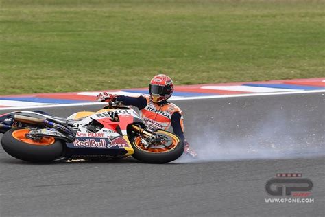 MotoGP, The crash of Marc Marquez in Argentina | GPone.com