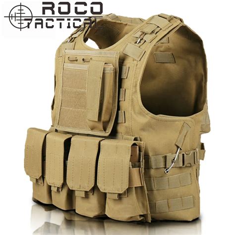 Quick Release Military Modular Molle CIRAS Tactical Vests Assault Vest Airsoft Combat Vests ...