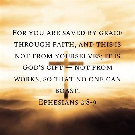 Ephesians 2:8-9 | Ephesians, Favorite bible verses, Holman christian ...