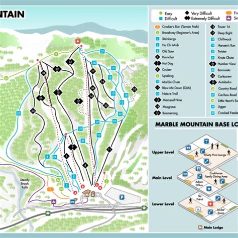 Marble Mountain Trail Map | Liftopia