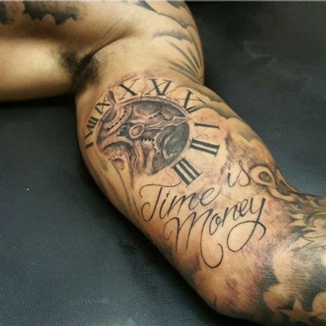 Time is money | Money tattoo, Tattoos for guys, Time is money tattoo