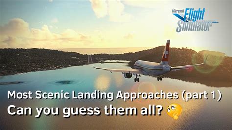 World's MOST Scenic AIRPORTS ️ - Can you GUESS them ALL? 😄 - YouTube