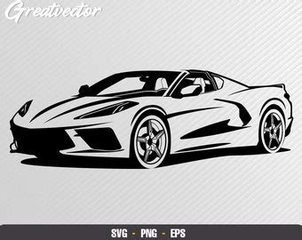 Corvette Vector C8 - Etsy