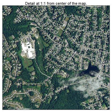 Aerial Photography Map of Leominster, MA Massachusetts