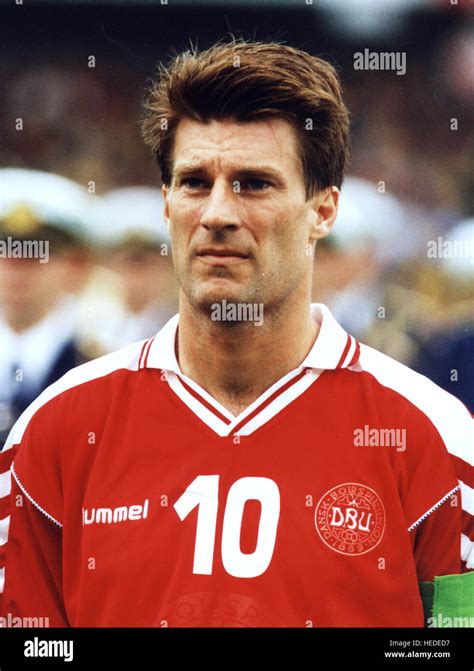 MICHAEL LAUDRUP Danish professional football player in Barcelona 1990 ...