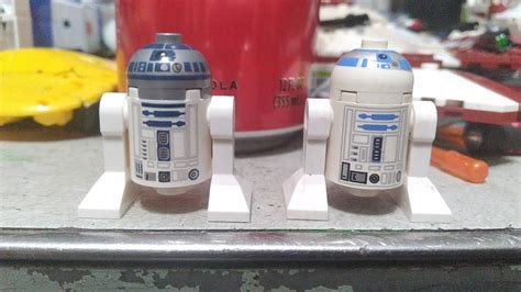 Lego R2-D2 comparison by ZeldaTheSwordsman on DeviantArt