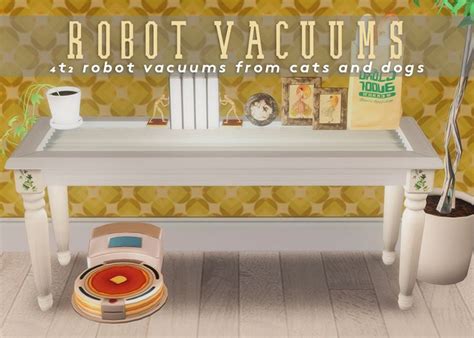 Mod The Sims - 4t2 Robot Vacuums from Cats and Dogs | Robot vacuum ...