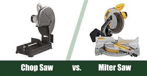 Chop Saw vs. Miter Saw: Which One To Choose? | House Grail