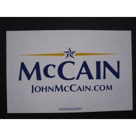 2008 John McCain Campaign Poster