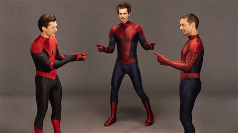 Andrew Garfield Peter Parker Spider-Man Tobey Maguire Tom Holland 4K HD ...