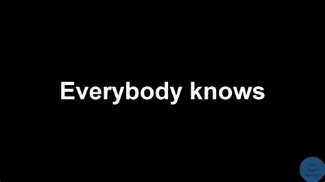 Sigrid - Everybody Knows [Lyrics] - YouTube Music