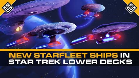 The New Starfleet Ships in Star Trek: Lower Decks - YouTube