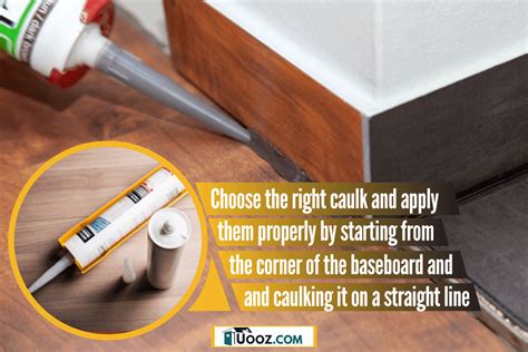 How To Caulk Baseboards Without Tape - uooz.com