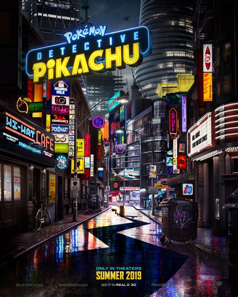 Detective Pikachu Poster Boasts a Bunch of Pokemon, Easter Eggs