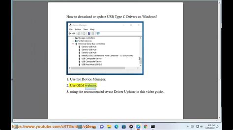 Download/update USB Type C Drivers on Windows 11/10 (2023 updated) - YouTube