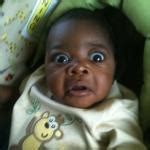 black baby shocked Meme Generator - Imgflip