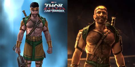 Thor Love And Thunder Concept Art Shows Brett Goldstein's Hercules