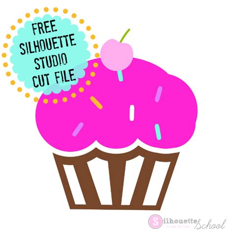 Free Silhouette Studio Cupcake Design - Silhouette School