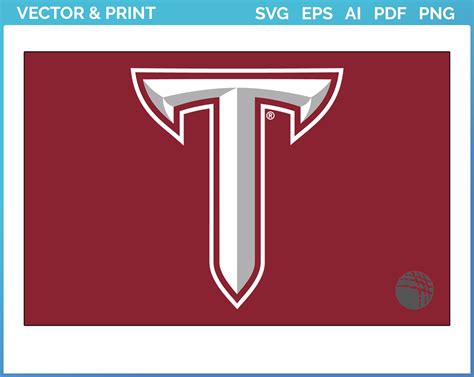 Troy Trojans - Alt on Dark Logo (2016) - College Sports Vector SVG Logo ...