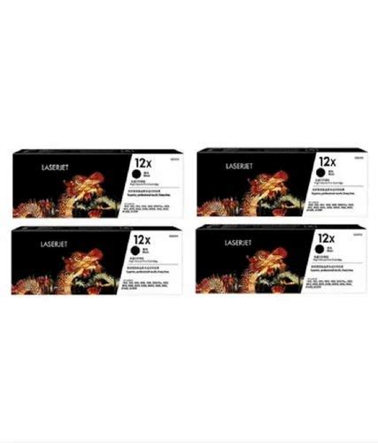 Black Hp 12a Toner Cartridge at Rs 4450 in Mumbai | ID: 2851951841033