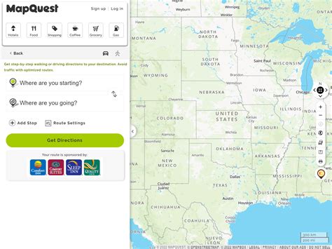 ᐅ MapQuest Route Planner & Finder | Get Driving Directions & Maps