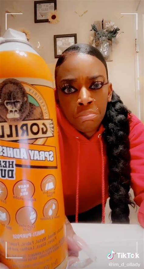 This TikToker Put Gorilla Glue in Her Hair, But Now It’s Stuck | Teen Vogue